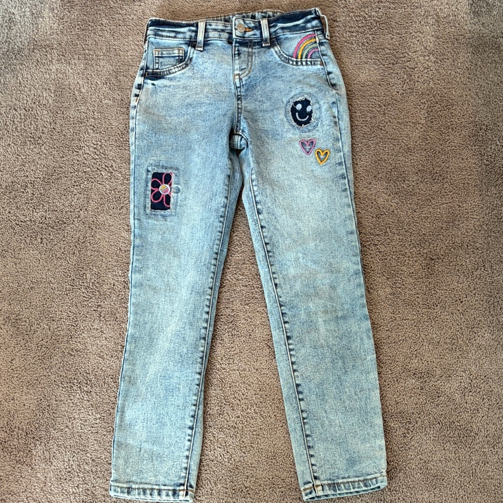 Jumping Beans Kids Jeans with Fun Patches